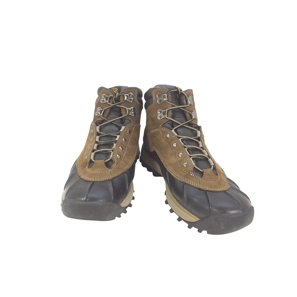Timberland Canard Mid Leather Lace-Up Walking Chukka boots Brown Men's 10M